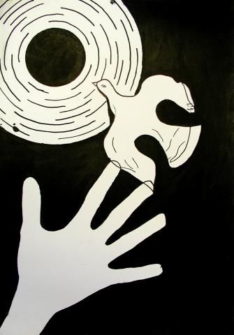 Archiv-Bild „Friedenstaube“