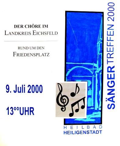 Archiv-Bild „Sängertreffen der Chöre“