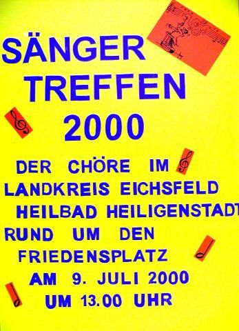 Archiv-Bild „Sängertreffen der Chöre“