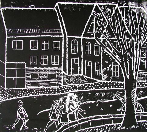 Archiv-Bild „Kinder auf der Straße“