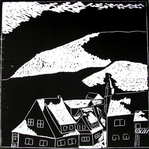 Archiv-Bild „Häuser und Berge“