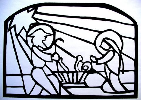 Archiv-Bild „Jesuskind in der Krippe“