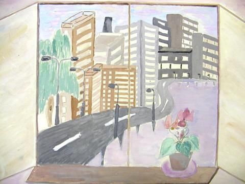 Archiv-Bild „Blick aus dem Fenster“