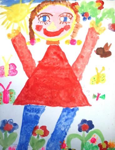 Archiv-Bild „Ich spiele im Garten“