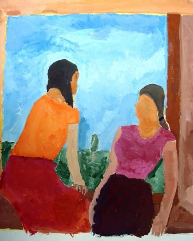 Archiv-Bild „Am Fenster“