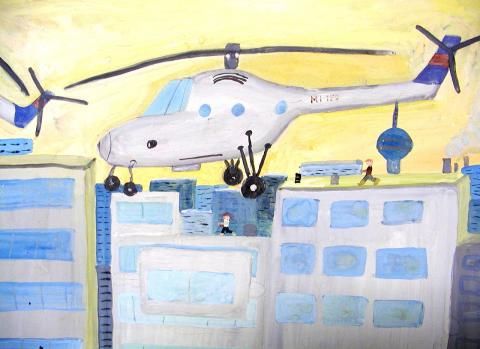 Archiv-Bild „Hubschrauber im Einsatz“