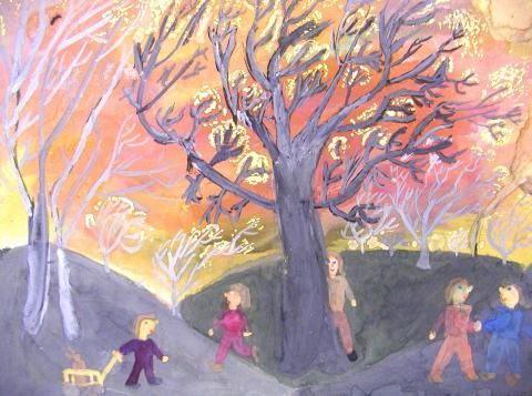 Archiv-Bild „Bäume im Herbst“