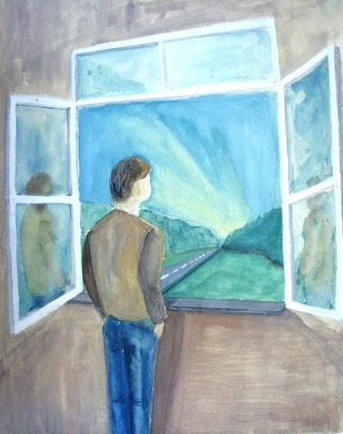 Archiv-Bild „Am Fenster“