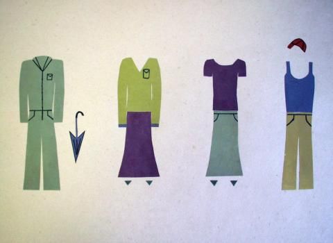 Archiv-Bild „Modische Kleidung“