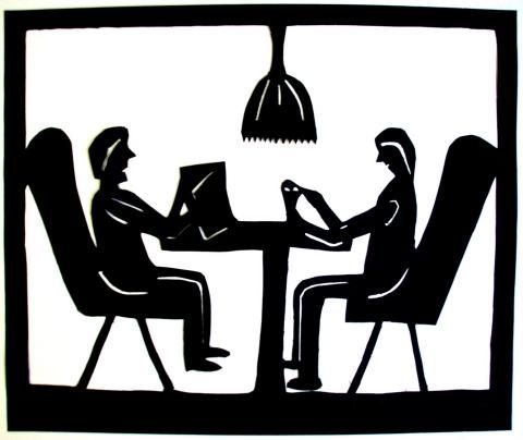 Archiv-Bild „Am Tisch“