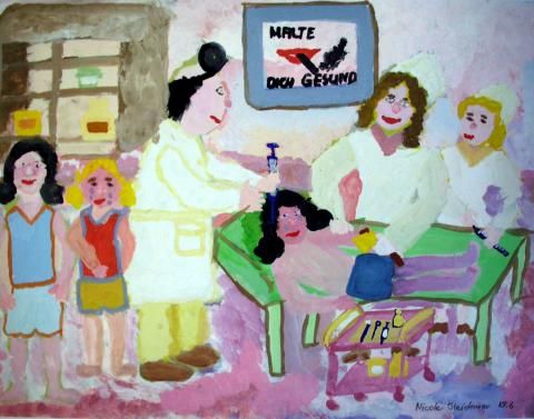 Archiv-Bild „Der Schularzt ist da“