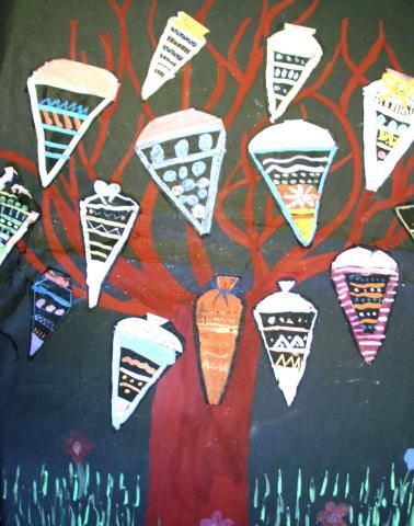 Archiv-Bild „Zuckertütenbaum“