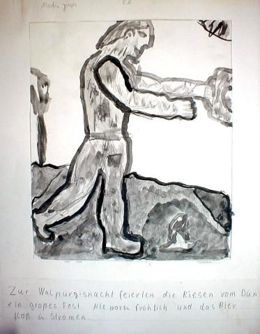 Archiv-Bild „Zyklus zur Sage vom Stein bei Heiligenstadt, Blatt 1“