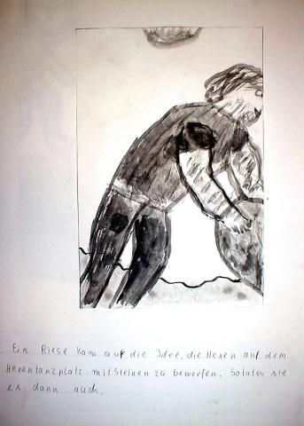 Archiv-Bild „Zyklus zur Sage vom Stein bei Heiligenstadt, Blatt 2“