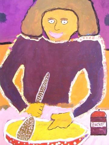 Archiv-Bild „Ich helfe beim Backen“