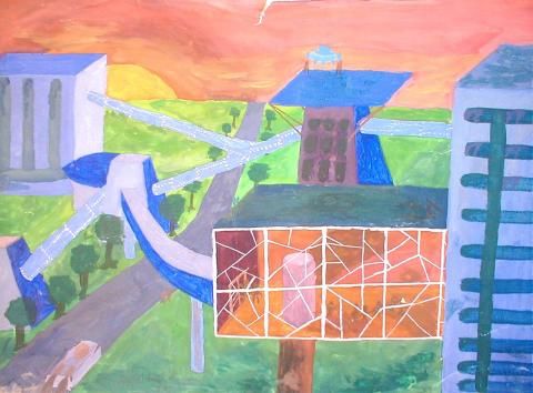 Archiv-Bild „Utopische Stadt“