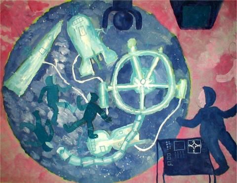 Archiv-Bild „Weltraumfahrt“