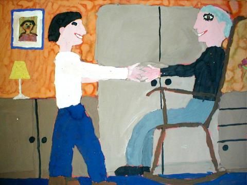 Archiv-Bild „Begrüßung“