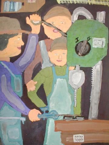 Archiv-Bild „Produktive Arbeit“