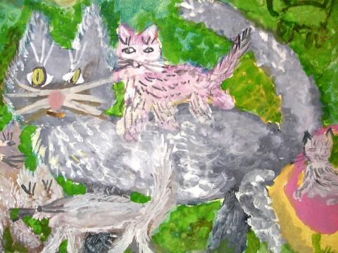 Archiv-Bild „Katzenmutter“