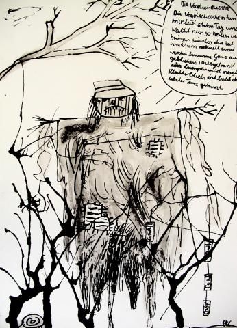 Archiv-Bild „Die Vogelscheuchen“