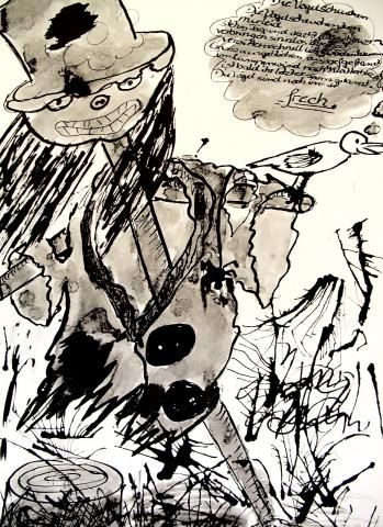 Archiv-Bild „Die Vogelscheuchen“