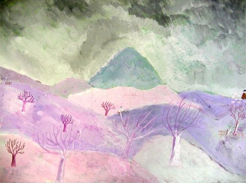 Archiv-Bild „Bäume und Hügel“