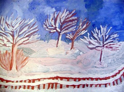 Archiv-Bild „Bäume im Schnee“