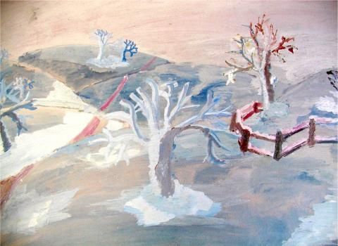 Archiv-Bild „Schneelandschaft im Eichsfeld“