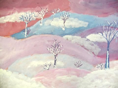 Archiv-Bild „Bäume im Schnee“