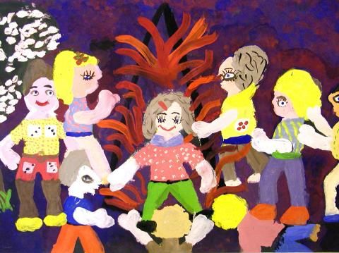 Archiv-Bild „Am Feuer“