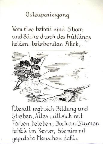 Archiv-Bild „Goethe: Osterspaziergang“
