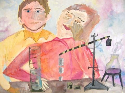 Archiv-Bild „Beim physikalischen Schülerversuch“