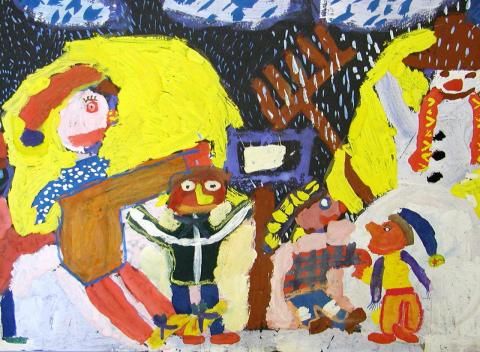 Archiv-Bild „Winterfreuden im Schnee“