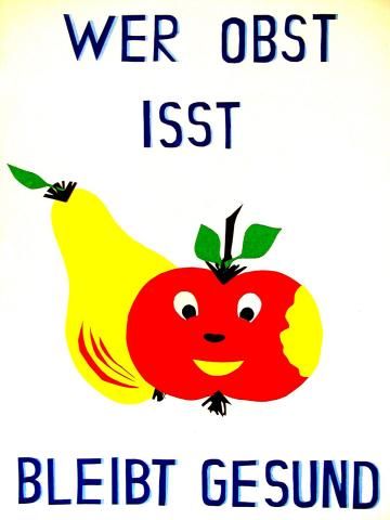 Archiv-Bild „Wer Obst isst bleibt gesund“