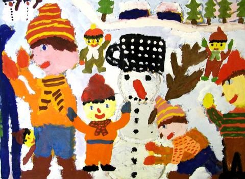 Archiv-Bild „Winterfreuden im Schnee“