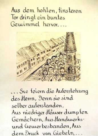 Archiv-Bild „Goethe: Osterspaziergang“