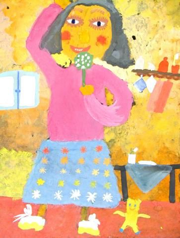 Archiv-Bild „Ich kämme mich“