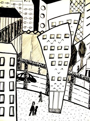 Archiv-Bild „Stadtlandschaft“