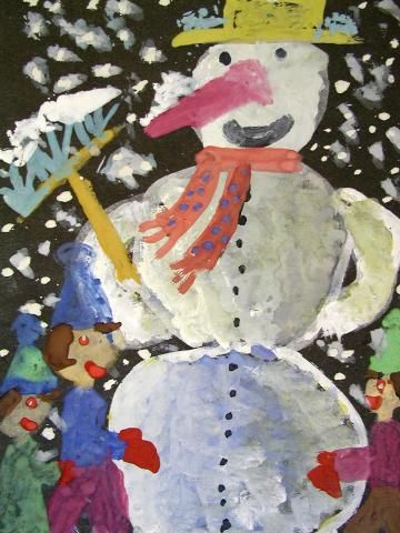 Archiv-Bild „Schneemann“