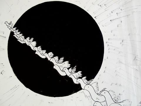 Archiv-Bild „Friedenstauben“