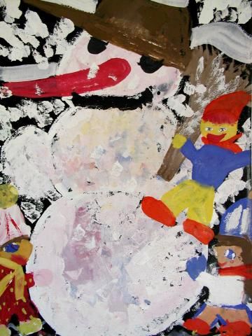 Archiv-Bild „Schneemann“