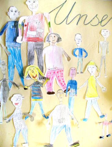 Archiv-Bild „Wandschmuck: Unsere 2a“