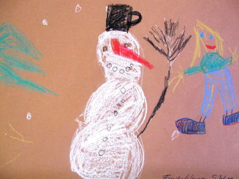 Archiv-Bild „Mein Schneemann“