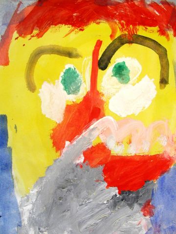 Archiv-Bild „Weihnachtsmanngesicht“