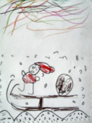 Archiv-Bild „Weihnachtsmann auf dem Schlitten“