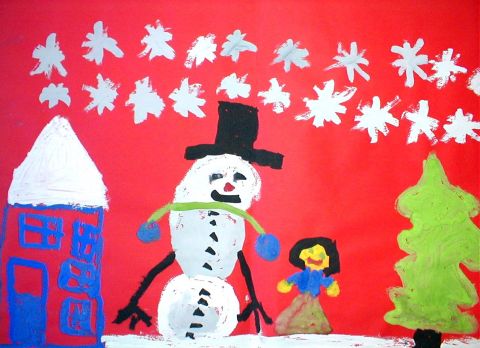 Archiv-Bild „Mein Schneemann“