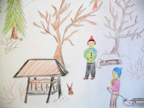 Archiv-Bild „Im Winterwald“