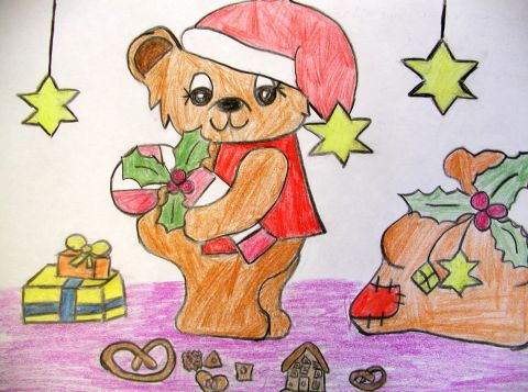 Archiv-Bild „Weihnachtsteddybär“