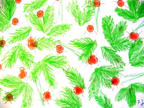 Archiv-Bild „Weihnachtsmuster“